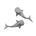 Tiburón ballena Aretes grande - Paula Guzmán